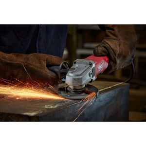 MILWAUKEE® TOOL 6142-30 4-1/2 in. Small Angle Grinder w/ Paddle, Lock-On
