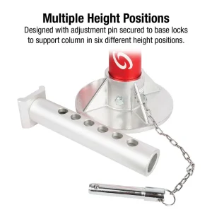 Sunex 3 Ton Aluminum Jack Stand Pin Style Pair 1003AJ