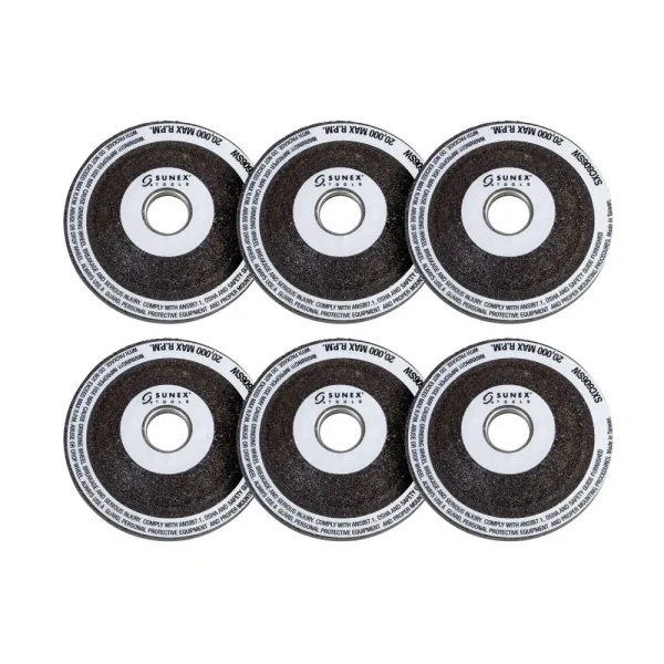 Sunex 6 Pack 2 in. Grinding Wheel SXC606GW6
