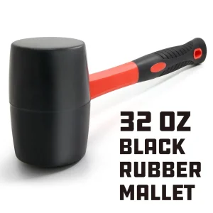 Powerbuilt 32 Ounce Rubber Mallet 940195