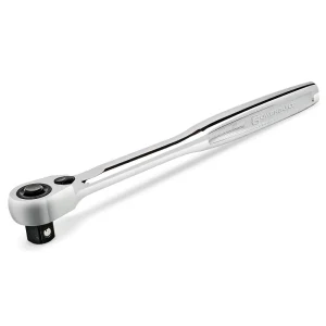 Powerbuilt 3/8 In. Drive 72 Tooth Pro Tech Ratchet with Contour Handle 649969