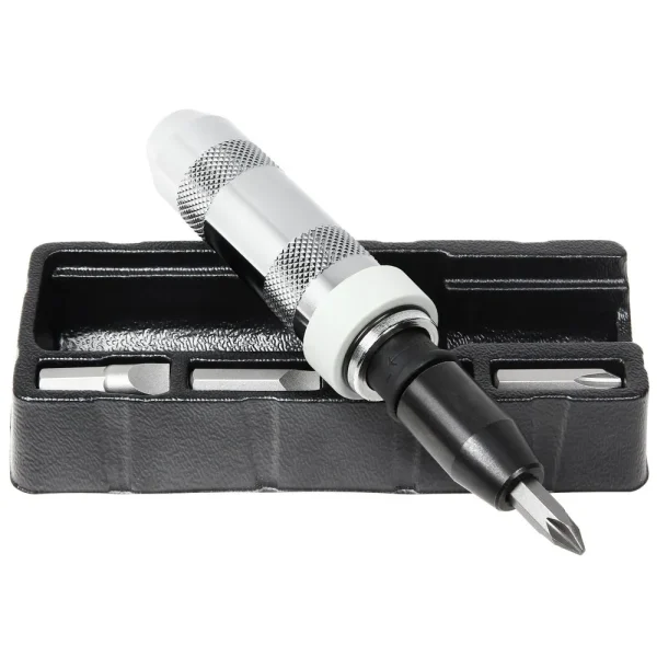 Powerbuilt 1/2 In. Drive Impact Driver with Steel Bits 648002