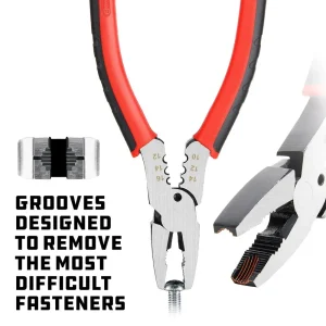 Powerbuilt 6 In. Multi-Function Screw Remover Pliers 645028