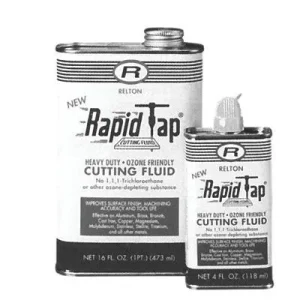 Relton 01G-NRT Rapid Tap Metal Cutting Fluids, 1 gal Plastic Jug (4 Gallons)
