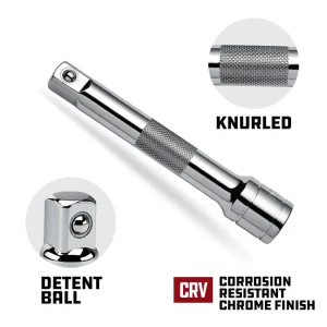 Powerbuilt 4 Piece 3/8 In. Drive Socket Extension Bar Set 640844