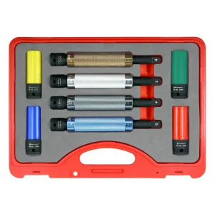 Powerbuilt 8 Piece Torque-Limiting Extension Bar and Lug Nut Socket Set 240258