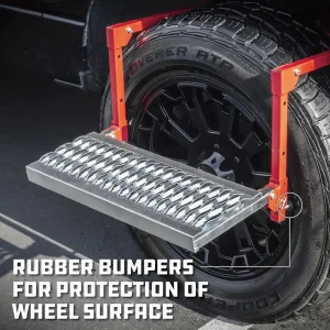Powerbuilt Deluxe Heavy Duty Truck Tire Service Step 300 Lbs 647596E