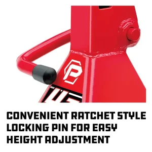 Powerbuilt 2 Piece 4 Ton (8,000 Pounds) Jack Stands 647529