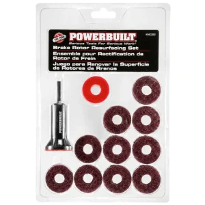 Powerbuilt Powerbuilt Brake Rotor, Wheel Hub, Lug Stud Resurfacing Kit 940382