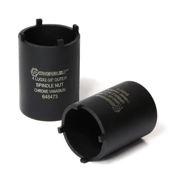 Powerbuilt Spindle Nut Socket – 4 Lugs Outer 648473