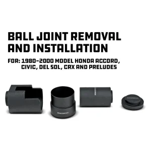 Powerbuilt Honda Lower Ball Joint Adapter Kit 641321