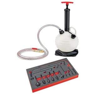 Powerbuilt ATF Fluid Filler Kit with 14 Piece Fill Adapters 240237