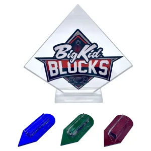 Big Kid Blocks Mini Detail Kit Blue Hookit CMDKB-12345H