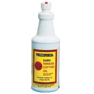Rectorseal 94272 Dark Cutting Oils, Bottle, 1 gal (6 Gallons)