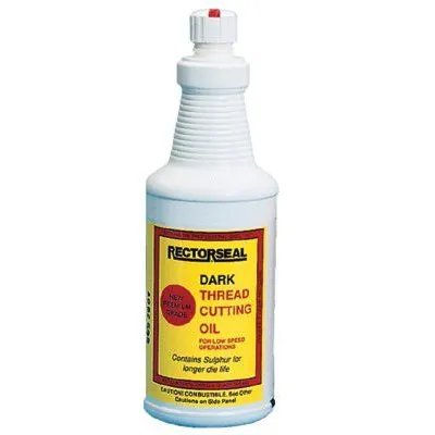 Rectorseal 94272 Dark Cutting Oils, Bottle, 1 gal (6 Gallons)