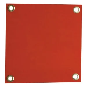 Tillman 6231066 6′ X 6′ 40mil Orange Flame Retardant Vinyl Screen (1 Panel)