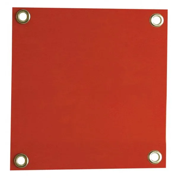 Tillman 6233666 6′ X 6′ 40mil Orange Flame Retardant Vinyl Screen (3 Panels)