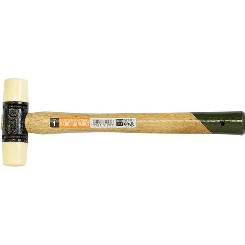 Vessel Soft Head Hammer with Genuine Wood Handle 1lbs H7010