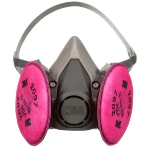 3M Odor/Particulate Reusable Respirator, P100, Size Medium 6297P1-DC