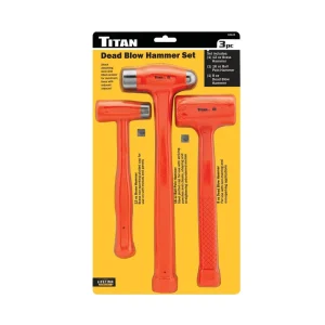 Titan Tools 3 pc. Dead Blow Hammer Set 63133