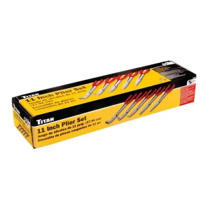 Titan Tools 5 pc. 11 in. Pliers Set 60769