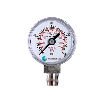 Small Pressure Gauge (SS)