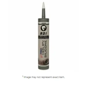 Red Devil 0816/5I RD PRO Industrial Grade RTV Sealants, 9 oz Cartridge, Gray (12 Cartridges)