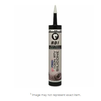Red Devil 0816/6I RD PRO Industrial Grade RTV Sealants, 9 oz Cartridge, Black (12 Cartridges)
