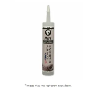 Red Devil 0826/OI RD PRO Industrial Grade RTV Sealants, 10.1 oz Cartridge, Clear (12 Cartridges)