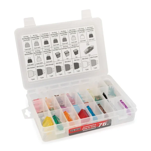 Titan Tools 76 pc. Automotive Plug-In Fuse Assortment 45276