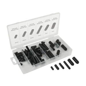 Titan Tools 80 pc. Silicone Rubber Vacuum Cap Assortment 45253