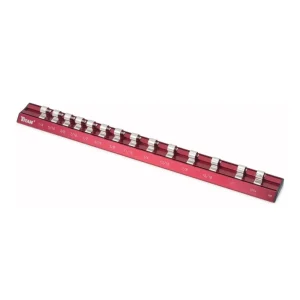 Titan Tools 3/8 in. Drive SAE Magnetic Aluminum Socket Rail 38097
