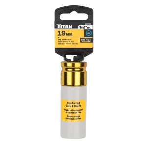 Titan Tools 19 mm 1/2 in. Drive Lug Nut Socket 21092