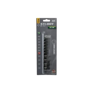 Titan Tools 10 pc. Stubby Star Bit Socket Set 16142