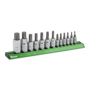 Titan Tools 13 pc. Torx® Bit Socket Set 16122
