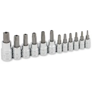Titan Tools 12 pc. Tamper Resistant Torx® Bit Socket Set 16121
