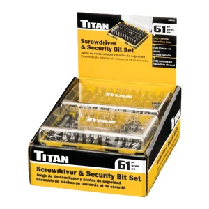 Titan Tools 61 pc. Bit Set 16061