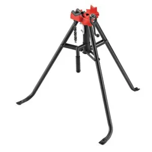 Ridgid 16703 Tri-Stand Chain Vises, 1/8 in – 2 1/2 in Pipe Cap (1 EA)