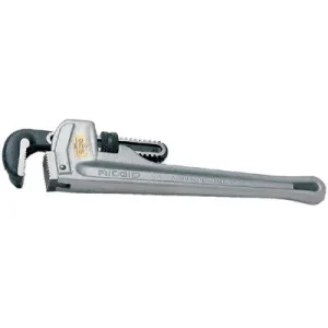 Ridgid 31090 Aluminum Pipe Wrenches, Alloy Steel Jaw, 10 in (1 EA)