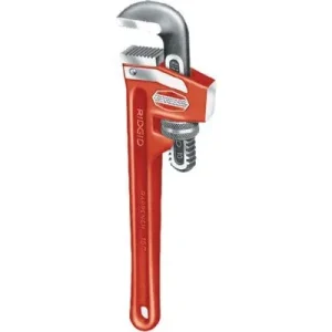 Ridgid 31395 Cast Iron Pipe Wrenches, Alloy Steel Jaw, 10 in (1 EA)