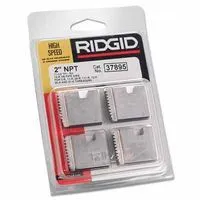 Ridgid 37895 2″ Pipe Dies for OO-R, 111-R, 12-R, O-R, 11-R Ratchet Threaders or 30A, 31A 3-Way Pipe Threaders 1 SET