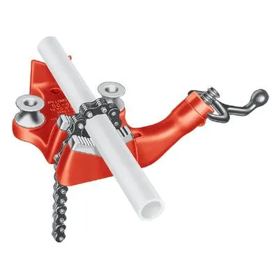 Ridgid 40205 Top Screw Bench Chain Vises, 1/8 in – 5 in Pipe Cap 1 EA