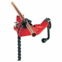 Ridgid 40215 Top Screw Bench Chain Vises, 1/2 in – 8 in Pipe Cap 1 EA