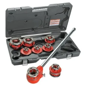 Ridgid 55207 12R Threader Sets, 1/2 in (NPT) – 2 in (NPT) 1 SET