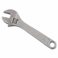 Ridgid 86902 Adjustable Wrenches, 6 in Long, 3/4 in Opening, Cobalt Plated 1 EA