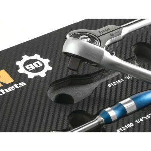 Titan Tools 5 pc. 90 Tooth Ratchet Set 12175