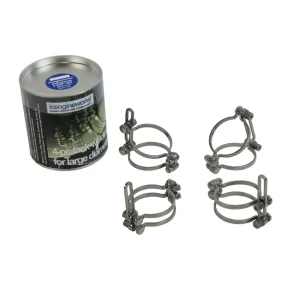 icengineworks 3000FESeries (3″OD) Tube Tack Welding Clamp 4-pc Set 3000FETTWCS