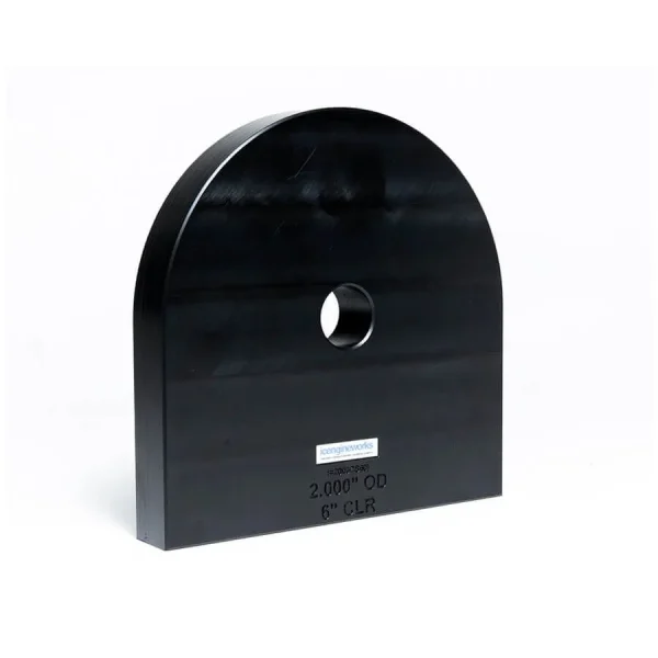 icengineworks 2000EHSeries (2″OD) HDPE Tube Cutting Spacer, 6.000″-CLR 2000EHCS60