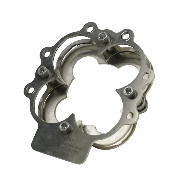 icengineworks 1625EHSeries (1-5/8″OD) 4-into-1 Exhaust Header Collector Dummy 1625EHCD41