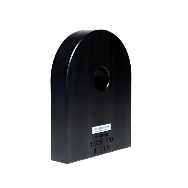 icengineworks 1625EHSeries (1-5/8″OD) HDPE Tube Cutting Spacer, 4.000″-CLR 1625EHCS40